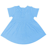 Bamboo Blend Dress - Baby Blue - HoneyBug 