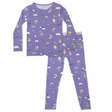 Rainbow Bear Bamboo Kids Pajamas - HoneyBug 