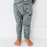 Goal Hard or Go Home Convertible Footies - HoneyBug 