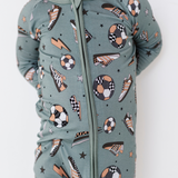 Goal Hard or Go Home Convertible Footies - HoneyBug 