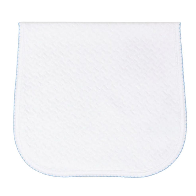 Basket Weave Baby Burp Cloth - HoneyBug 