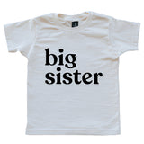 Big Sister Modern Baby and Kid Tee - HoneyBug 
