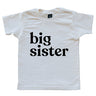 Big Sister Modern Baby and Kid Tee - HoneyBug 