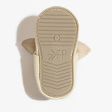 Birch Knotted Bow Baby Shoe - HoneyBug 