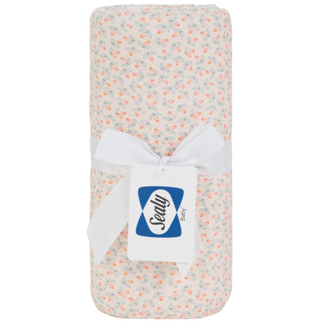 Sealy Baby Printed Knit Blanket - Blossom - HoneyBug 