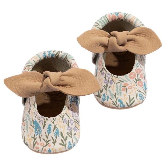 Bloom Knotted Bow Baby Shoe - HoneyBug 