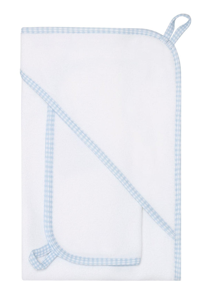 Blue Gingham Towel - HoneyBug 
