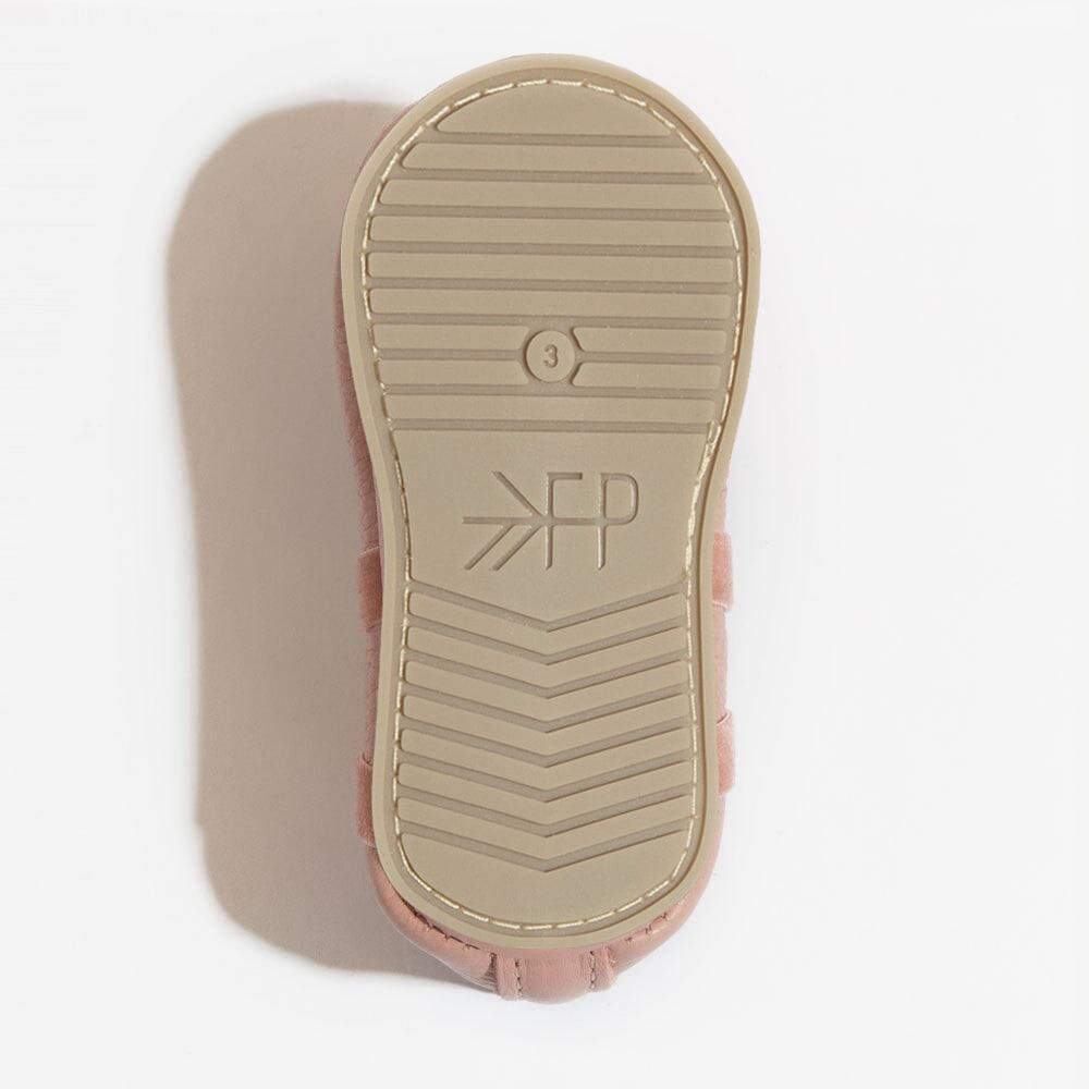 Blush Ballet Slipper Baby Shoe - HoneyBug 