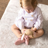 Blush Mary Jane Baby Shoe - HoneyBug 