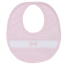 Bow Smocked Bib - HoneyBug 