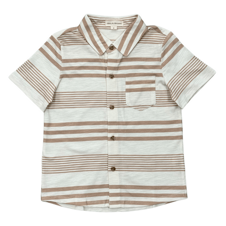 Boy's Collar Button Shirt