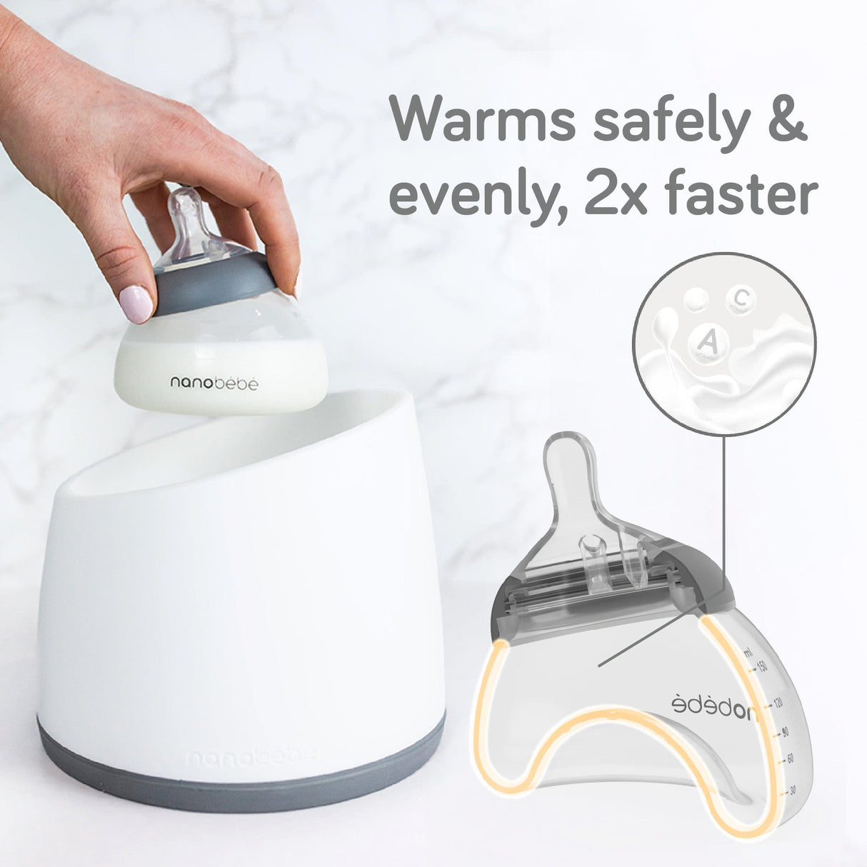 Breastmilk Baby Bottle - HoneyBug 