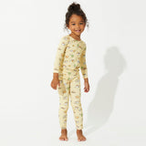 Love You Brunches Bamboo Kids Pajamas - HoneyBug 