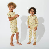 Love You Brunches Bamboo Kids Pajama Short Set - HoneyBug 