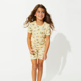 Love You Brunches Bamboo Kids Pajama Short Set - HoneyBug 
