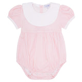 Pink Gingham Baby Bubble - HoneyBug 