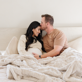 PATTERNED FAUX FUR XL THROW BLANKETS