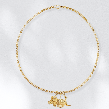 Luna Crescent Moon Charm - HoneyBug 