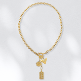 Merritt Sunburst Tag Charm - HoneyBug 