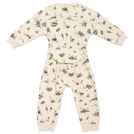 Bunny Workshop French Terry Daywear Romper - HoneyBug 
