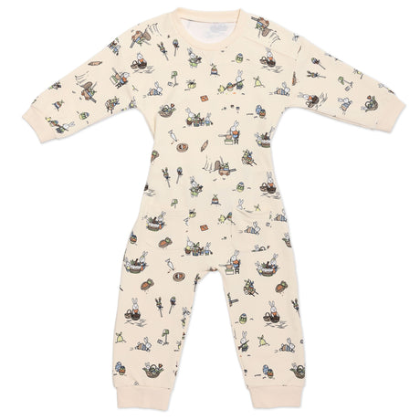Bunny Workshop French Terry Daywear Romper - HoneyBug 