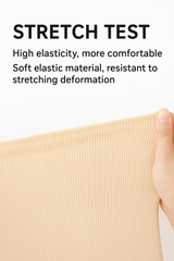 High-Waist Tummy Control Flat-Hem Shorts