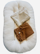Caramel Waffle Baby Lounger Cover