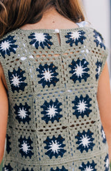 Crochet Cover Up Dress - HoneyBug 