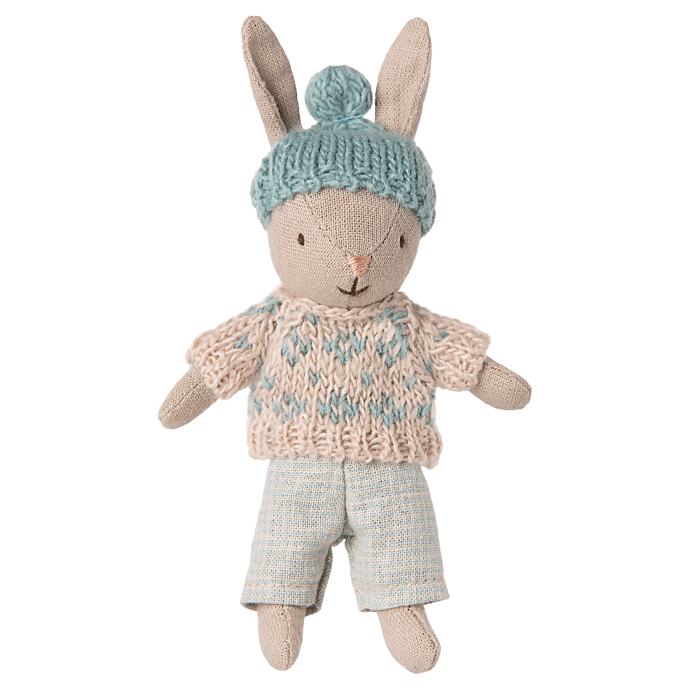 Winter Rabbit, Micro - Sand - Mint - HoneyBug 