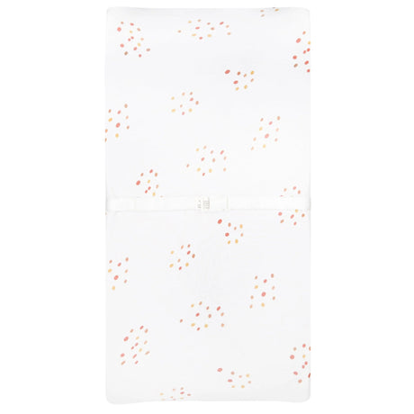 Changing Pad Cover | Cradle Sheet - Dusty Pink Raindrops - HoneyBug 