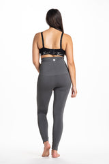 Snapback™ Postpartum Leggings - Charcoal Gray - HoneyBug 