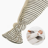 Charcoal Stripes Swaddle II - HoneyBug 
