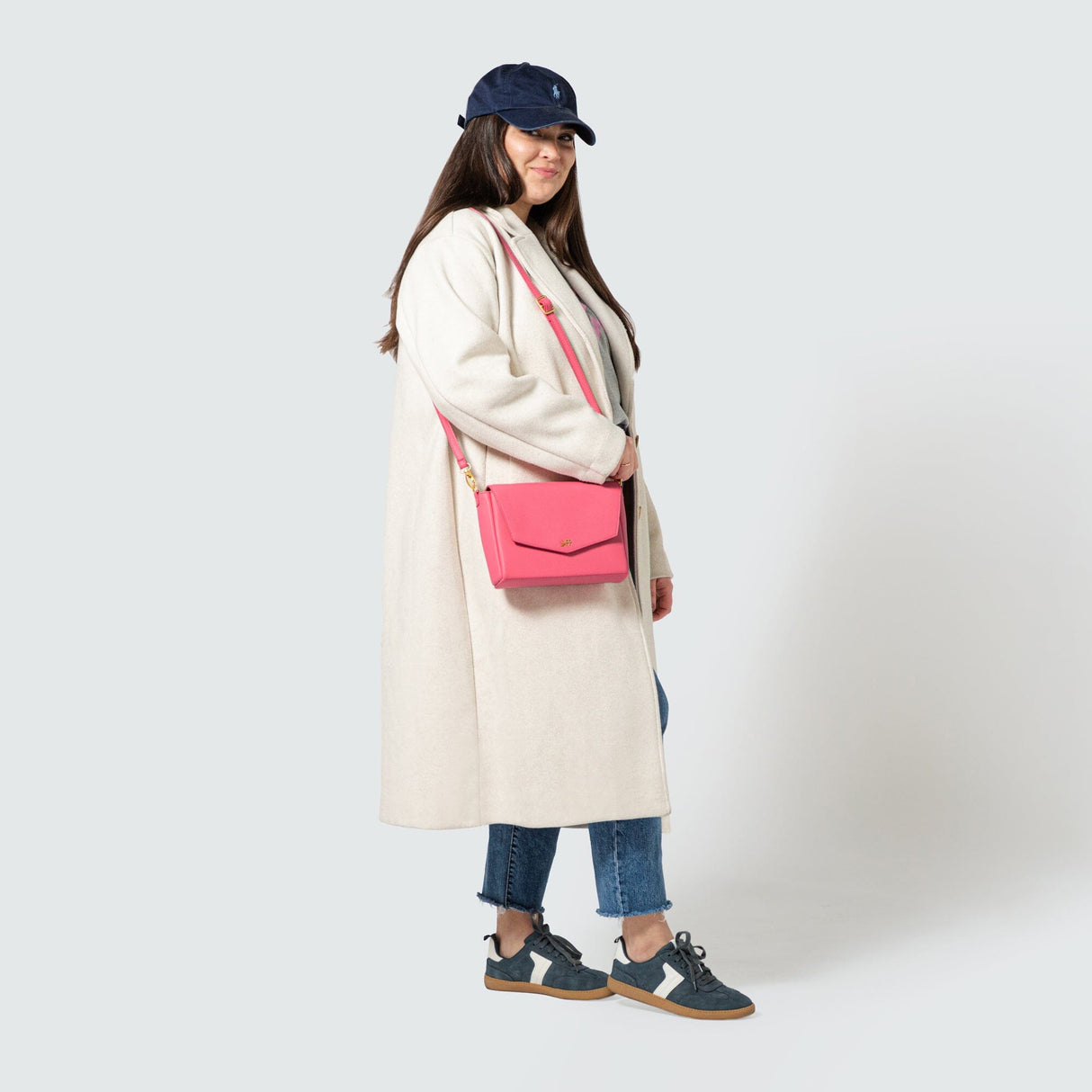 Hot Pink Classic Crossbody - HoneyBug 