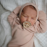 FRIGG Rope Silicone Pacifier 2-Pack - Green Tea/Powder Blue - HoneyBug 