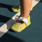 Tennis Match Knotted Bow Baby Shoe - HoneyBug 