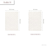 Waterproof Crib Sheet Set - Lavender Berry - HoneyBug 