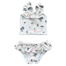 Girl's Two-Piece Tankini Swim Set - HoneyBug 