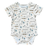 Baby Short Sleeve Bodysuit - HoneyBug 
