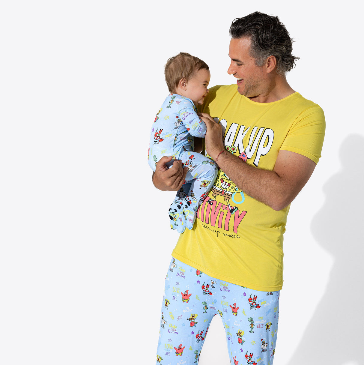 SpongeBob SquarePants: Good Vibes Bamboo Convertible Footie - HoneyBug 