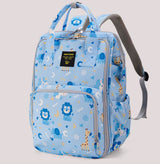 Open-Wide Diaper Backpack