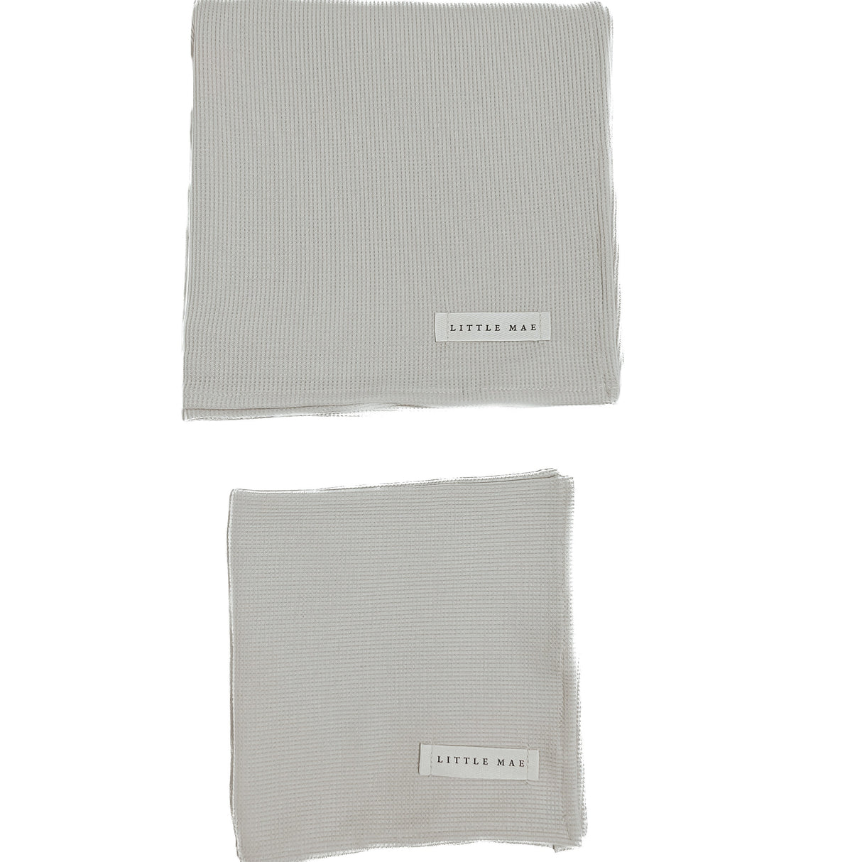 Coco Ivory Waffle Knit Blanket