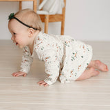 long sleeve twirl dress | into the woods