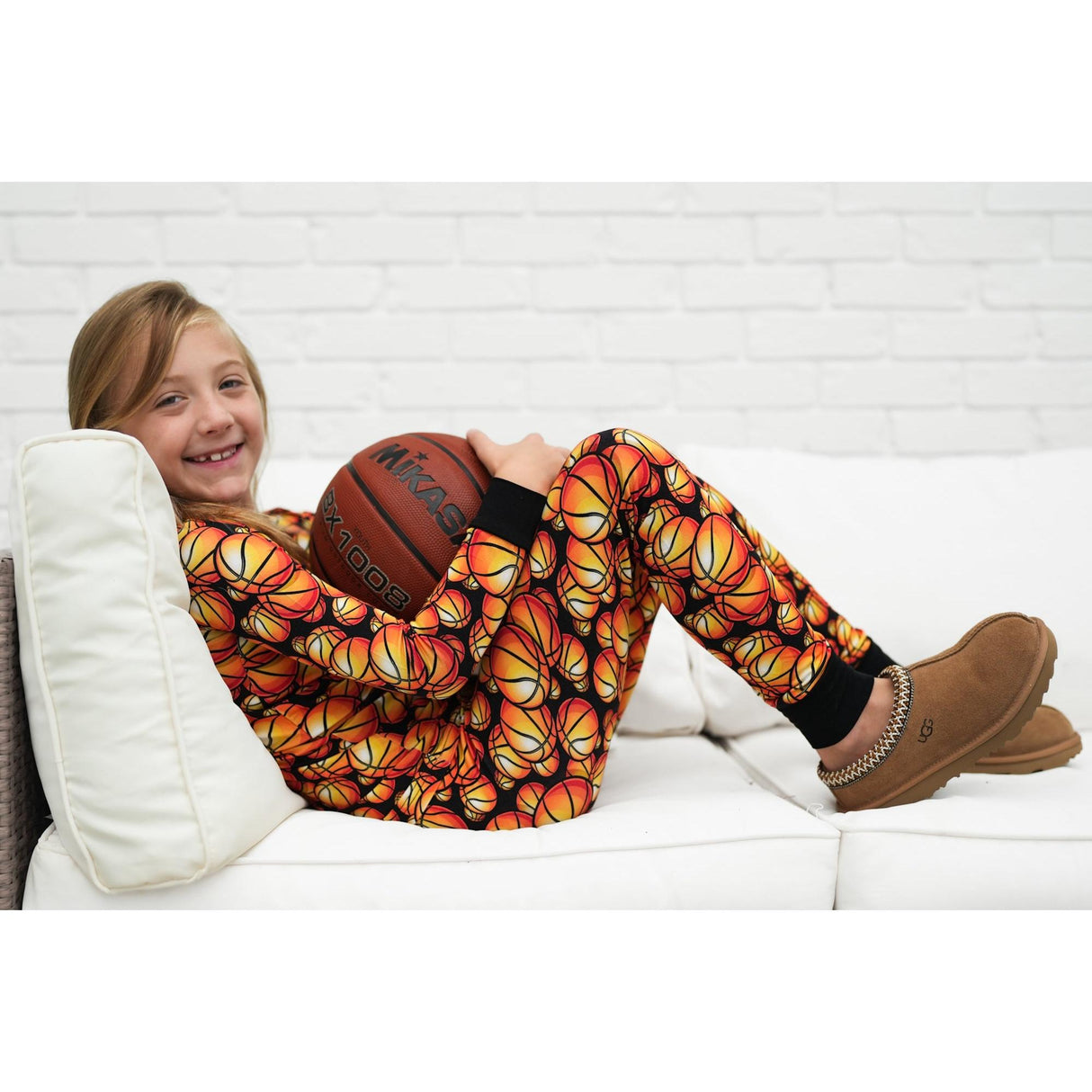 LONG SLEEVE 2 PIECE SETS- Basketball - HoneyBug 