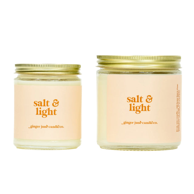Salt + Light Candle - HoneyBug 