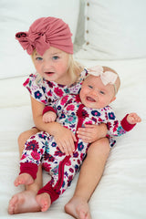 Wild Berry Floral Nightgown - HoneyBug 