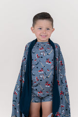 AT THE RINK DREAM SHORT SET - HoneyBug 