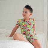 TWO PIECE SHORTIE SET- Kawaii Apple - HoneyBug 