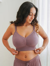Sublime® Hands-Free Pumping & Nursing Bra | Twilight - HoneyBug 