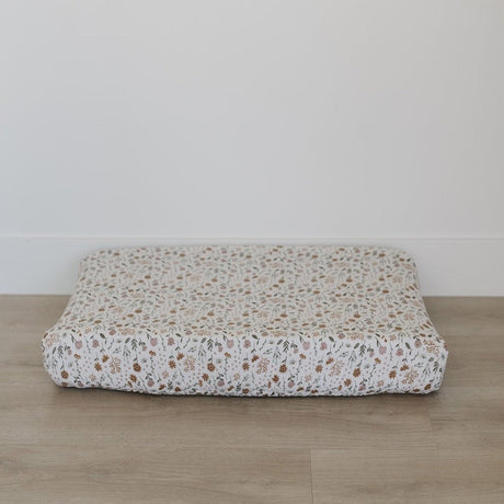 Meadow Floral Muslin Changing Pad Cover - HoneyBug 