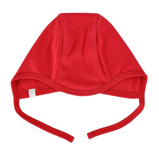 bonnet hat | scarlet red - HoneyBug 
